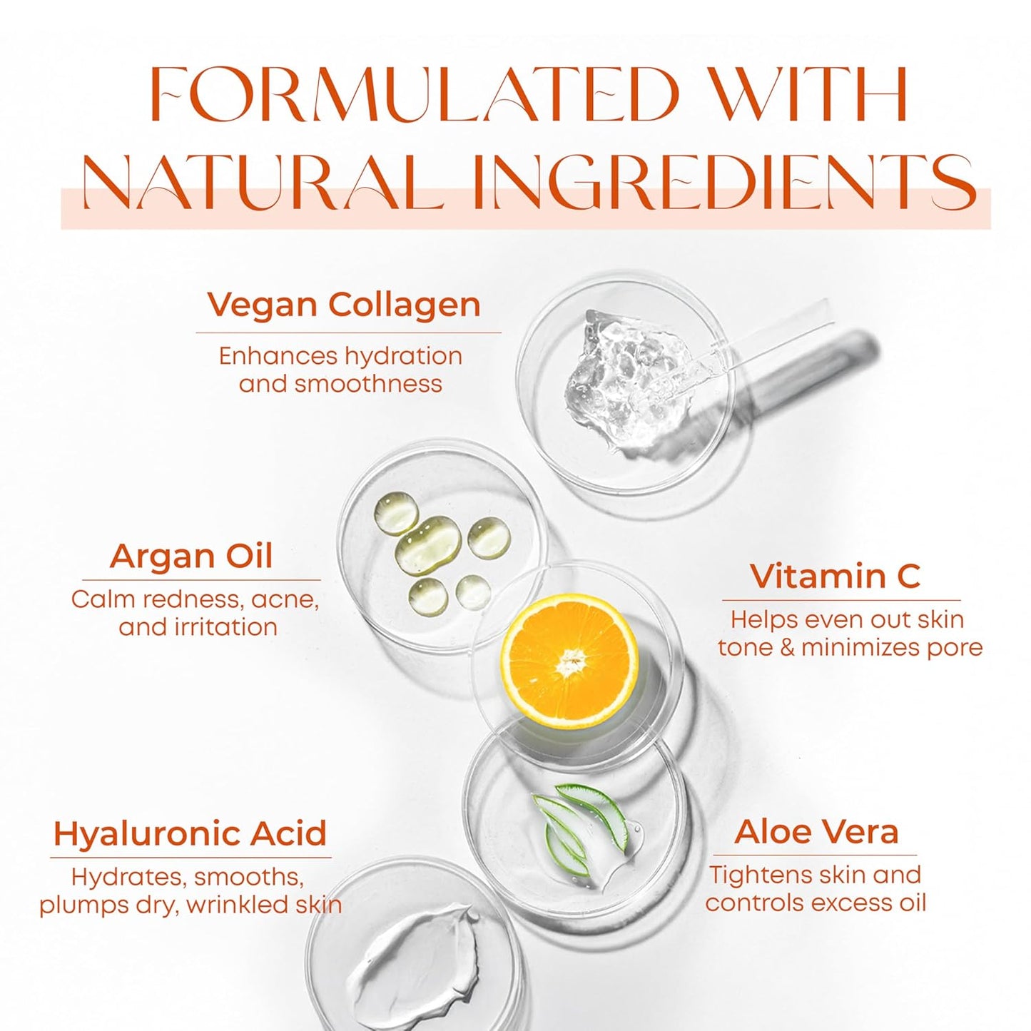Vitamin C Serum for Radiant Skin | Anti-Aging, Dark Spot Remover & Hydrating Korean Skincare | Dermatologist Tested, Clean Beauty, Cruelty-Free – 1.69 fl.oz
