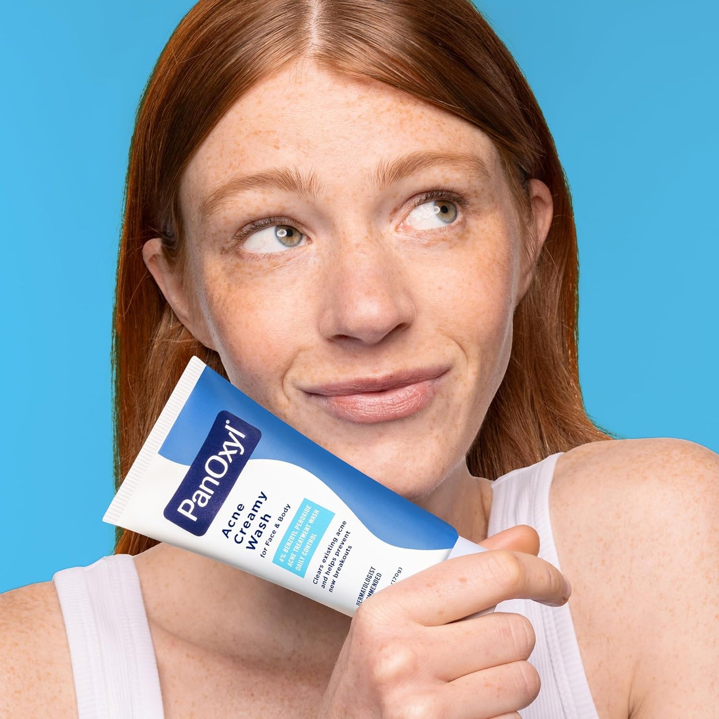 PanOxyl Antimicrobial Hydrating Acne Creamy Wash – 4% Benzoyl Peroxide, 6 oz