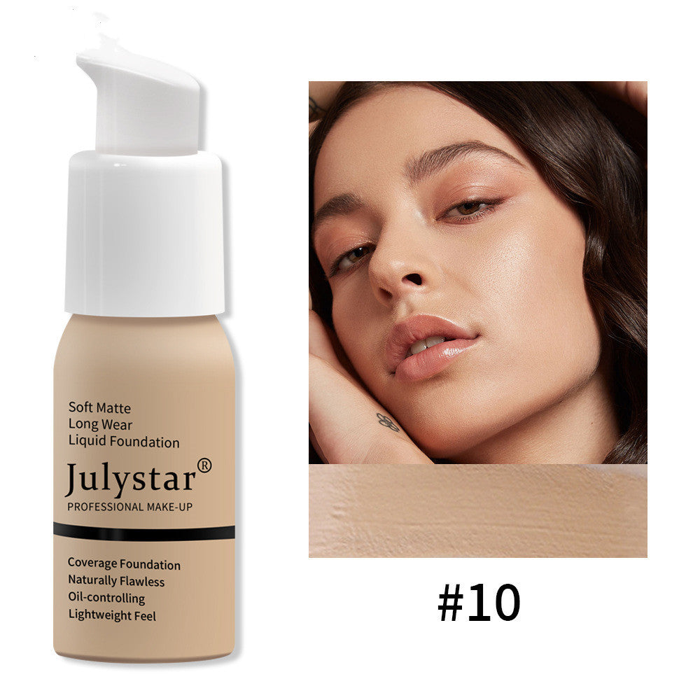 كريم أساس سائل مقاوم للماء من جولستار - مكياج إخفاء العيوب يدوم طويلًا لجميع أنواع البشرة