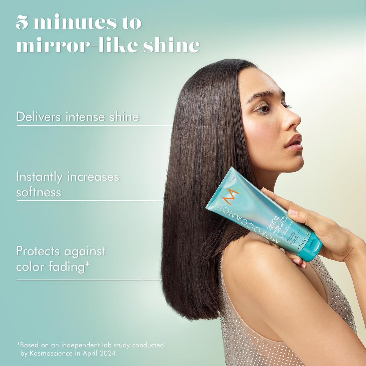 Moroccanoil High Shine Gloss Mask – ArganID™ Technology for Soft, Healthy & Color-Protected Hair – 2.5 oz