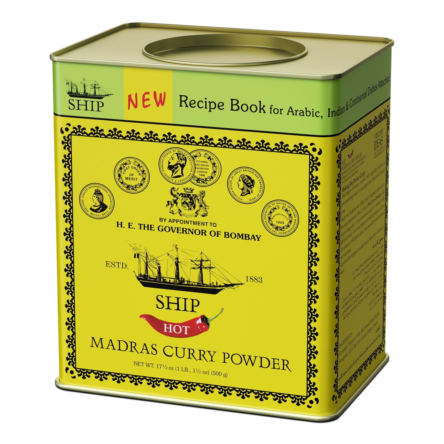 SHIP The Original Madras Curry Powder 250g | 15+ Indian Spices Blend for Veg & Non-Veg Curries | Indian Curry Masala Powder for Cooking | Sabzi Masala for Kitchen