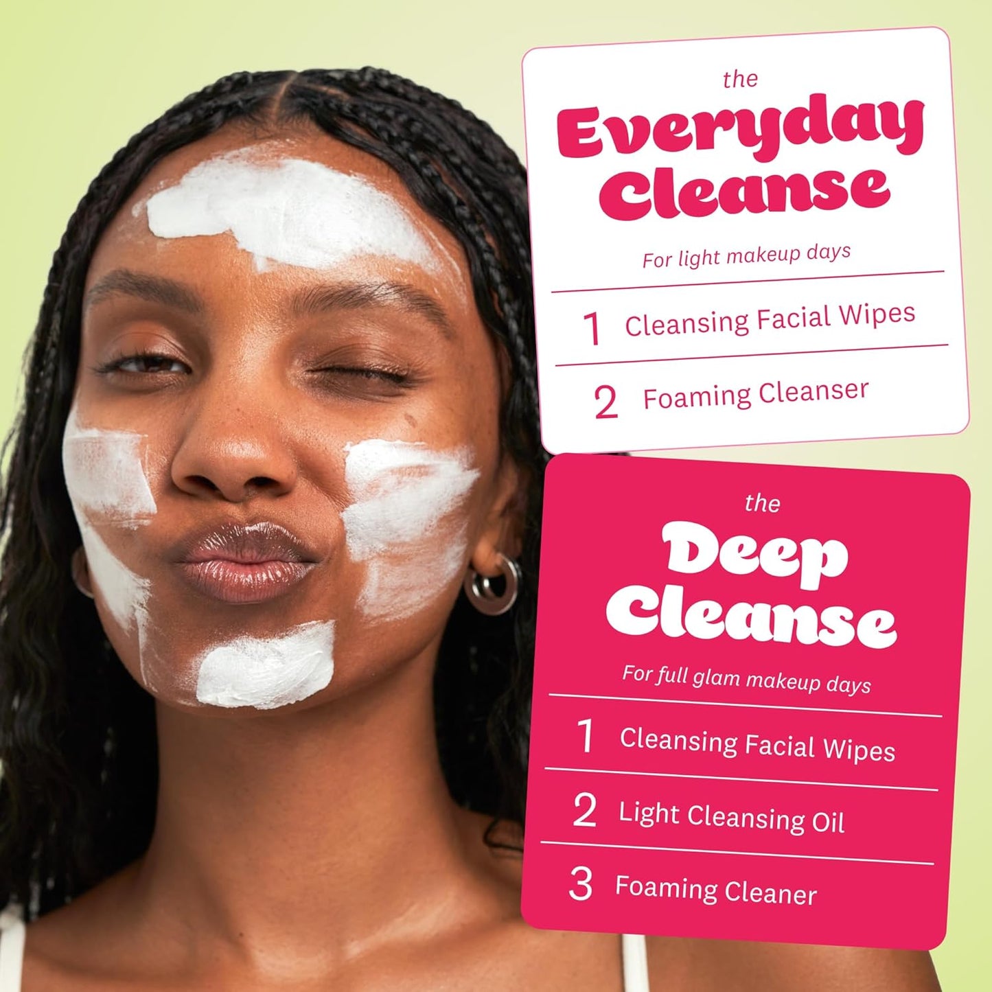 The Face Shop Rice Water Bright Foaming Facial Cleanser | Hydrating, Vegan & Gentle Korean Skincare