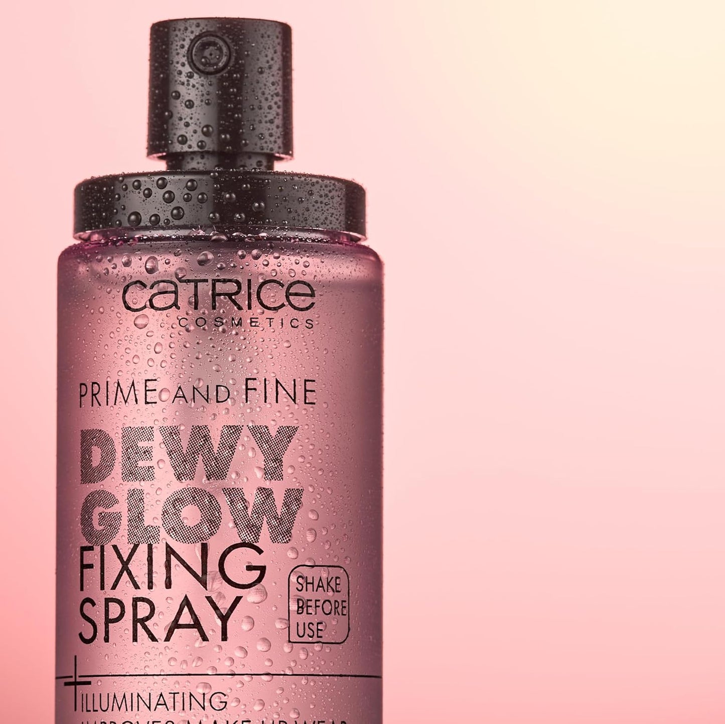 Catrice Prime & Fine Illuminating Dewy Glow Spray – Vegan, Cruelty-Free Fixing Mist, Paraben-Free – 3oz