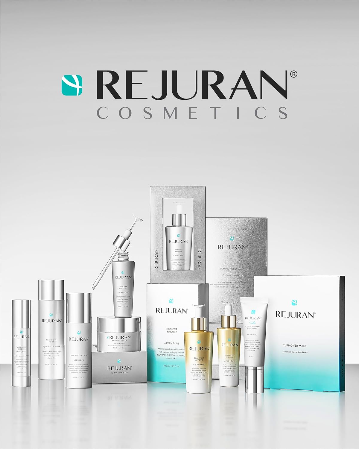 REJURAN® Nutritive Cream with Salmon DNA c-PDRN® | Deep Hydration & Anti-Aging Korean Moisturizer (1.69 fl oz)
