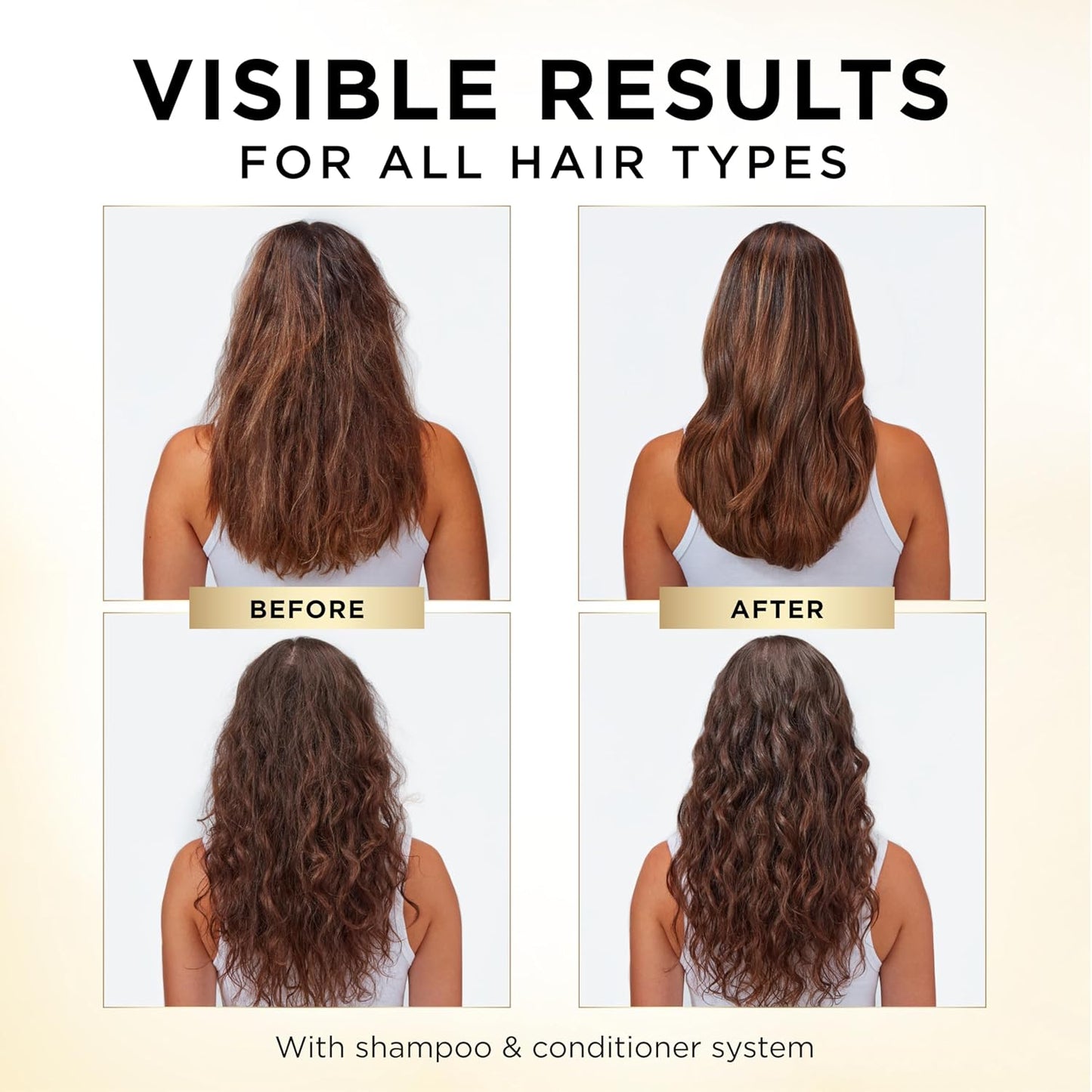 Pantene Daily Moisture Renewal Shampoo & Conditioner Set + Miracle Rescue Shot – 72-Hour Hydration & Softness for All Hair Types (52.8 oz)