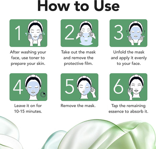 MAYMEDIC Korean Collagen Face Sheet Mask – Firming, Hydrating & Lifting Skincare for Women & Men | Hyaluronic Acid, Panthenol & Allantoin (Biodegradable Sheet)