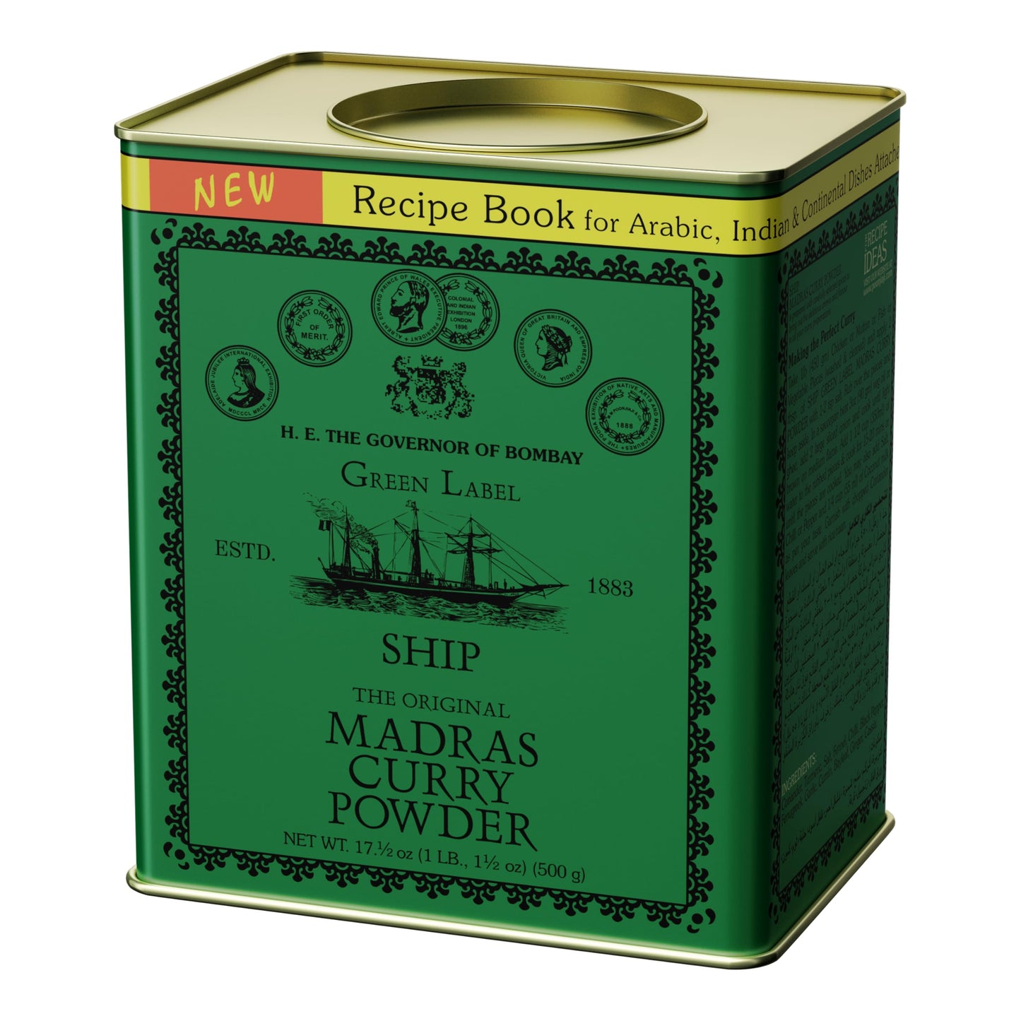 SHIP The Original Madras Curry Powder 250g | 15+ Indian Spices Blend for Veg & Non-Veg Curries | Indian Curry Masala Powder for Cooking | Sabzi Masala for Kitchen