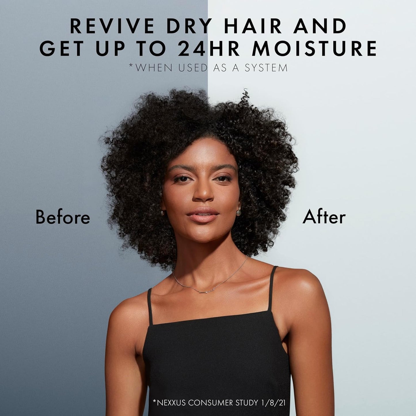 Nexxus Therappe Moisturizing Shampoo | Ultimate Moisture for Dry Hair | Silicone-Free with ProteinFusion, Elastin Protein & Green Caviar | 33.8 oz
