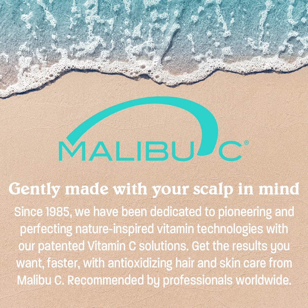 Malibu C Miracle Repair Hair Reconstructor – Protein Treatment with Flax Protein & Vitamin B5 for Damaged, Chemically-Treated Hair