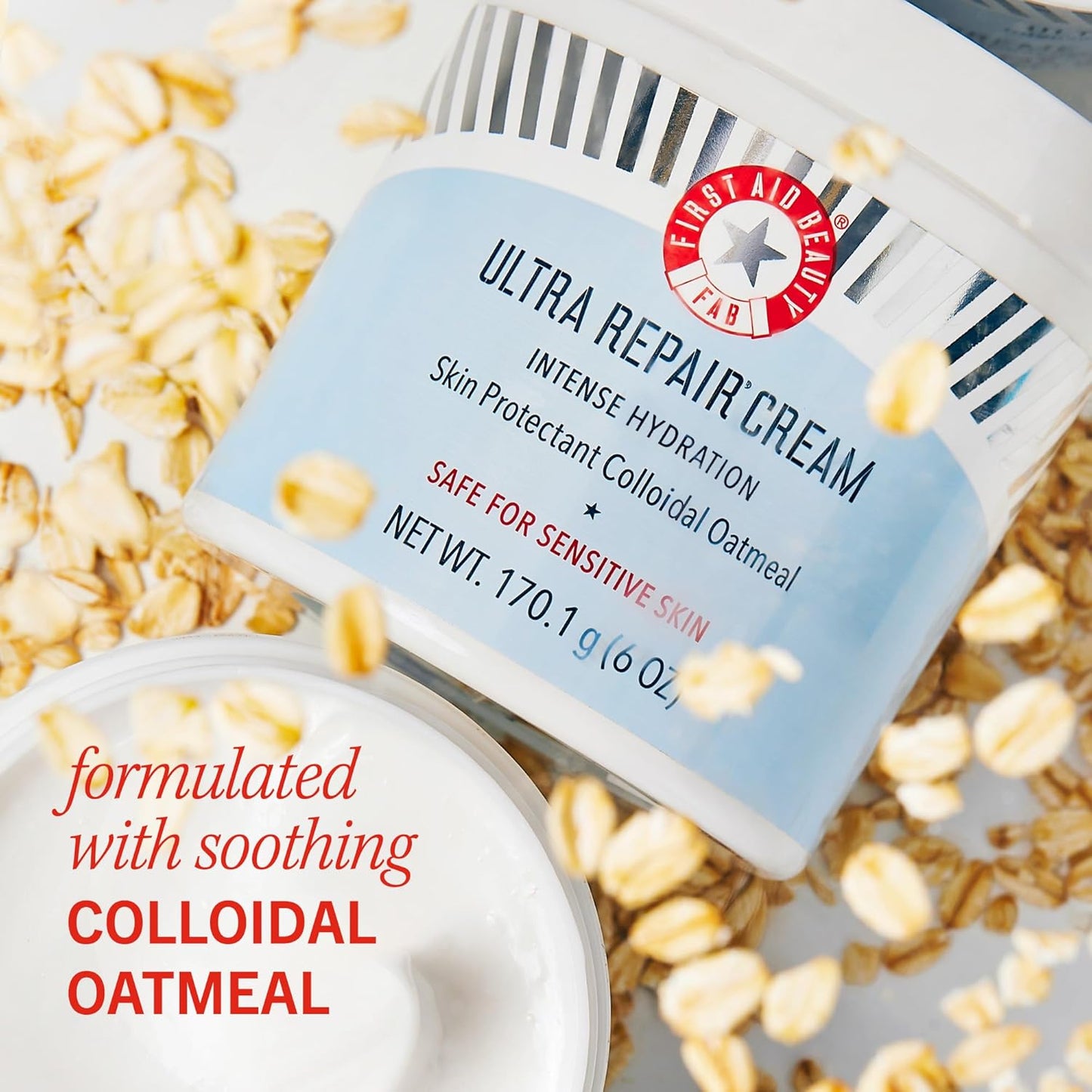 First Aid Beauty Ultra Repair Cream – Intense Hydration & Skin Barrier Support