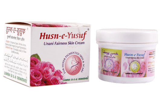 Liimra Husn E Yusuf Fairness Cream 30g (Pack of 4) | Herbal Glow & Brightening Face Cream