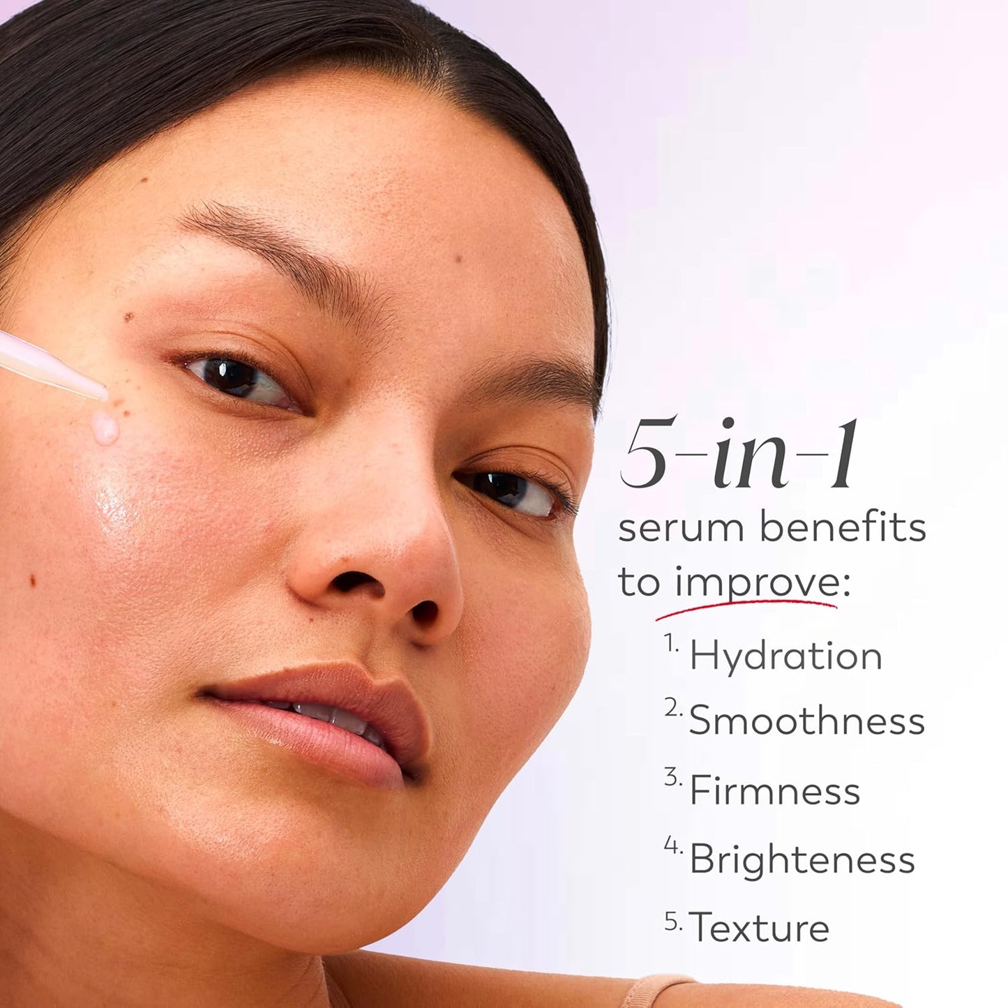 Olay Super Serum 5-in-1 Face Serum | Niacinamide, Vitamin C & E, Collagen Peptide & AHA | Brightening, Firming & Hydrating Anti-Aging Serum (1.0 oz)