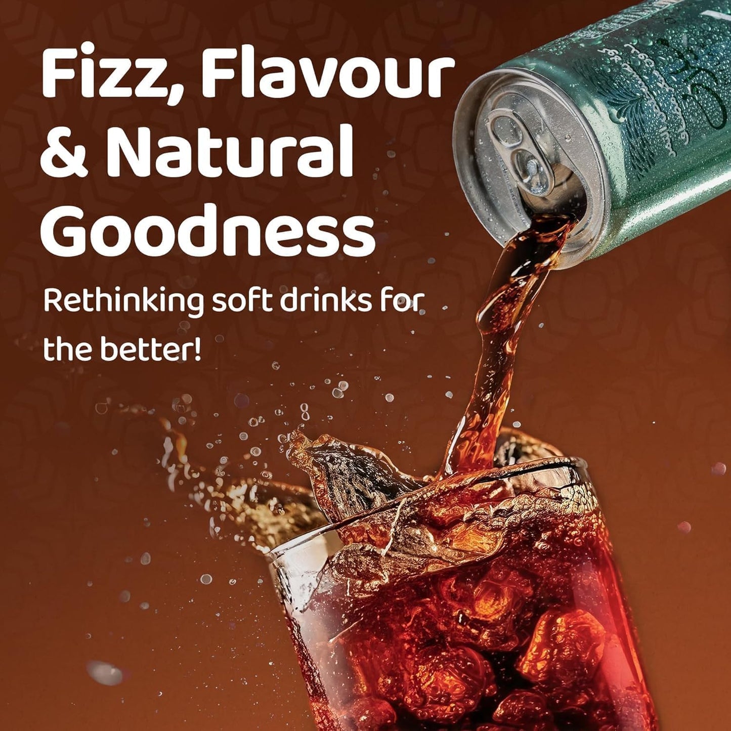 Milaf Colas – Carbonated Soft Drink with Natural Date Extract | No Added Sugar | 250ml Can (Pack of 6, Imported)