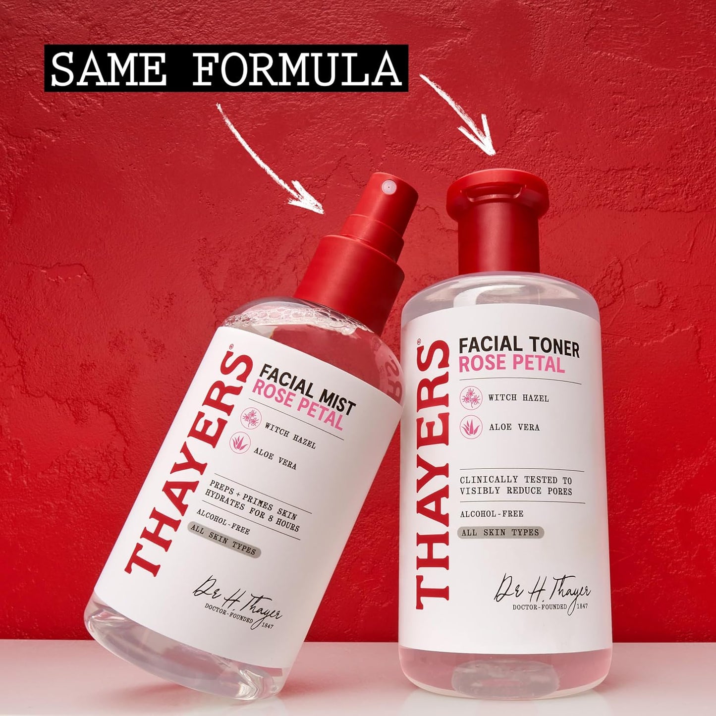 Thayers Alcohol-Free Witch Hazel Facial Mist Toner with Aloe Vera & Rose Petal – 8 oz