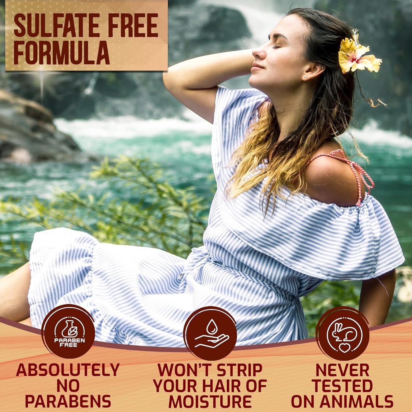 Argan Oil Shampoo & Conditioner Set | Sulfate-Free Moroccan Care with Keratin | Moisturizes, Strengthens & Reduces Frizz | For Curly, Straight & Damaged Hair