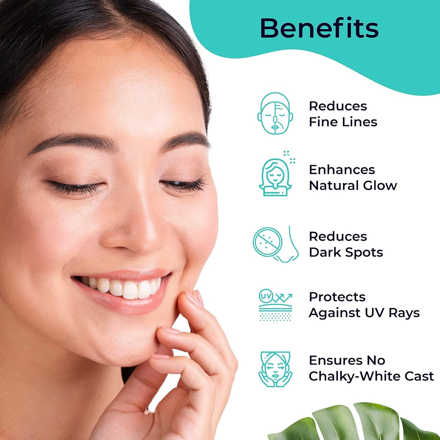 Pilgrim Korean Day Cream SPF 50 | Skin Brightening & Anti-Pigmentation Face Cream Pack of 2 | Hydrating, Anti-Aging & Sunscreen Protection (100g + 100g)