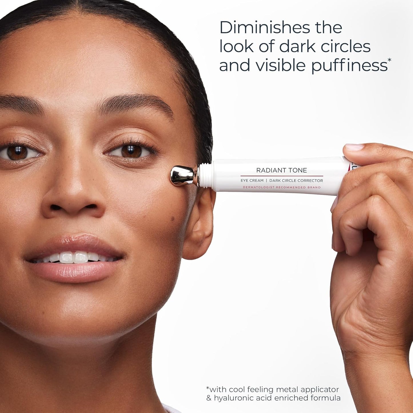 Eucerin Radiant Tone Eye Cream – Dark Circle Corrector with Thiamidol & Hyaluronic Acid (0.5 oz)
