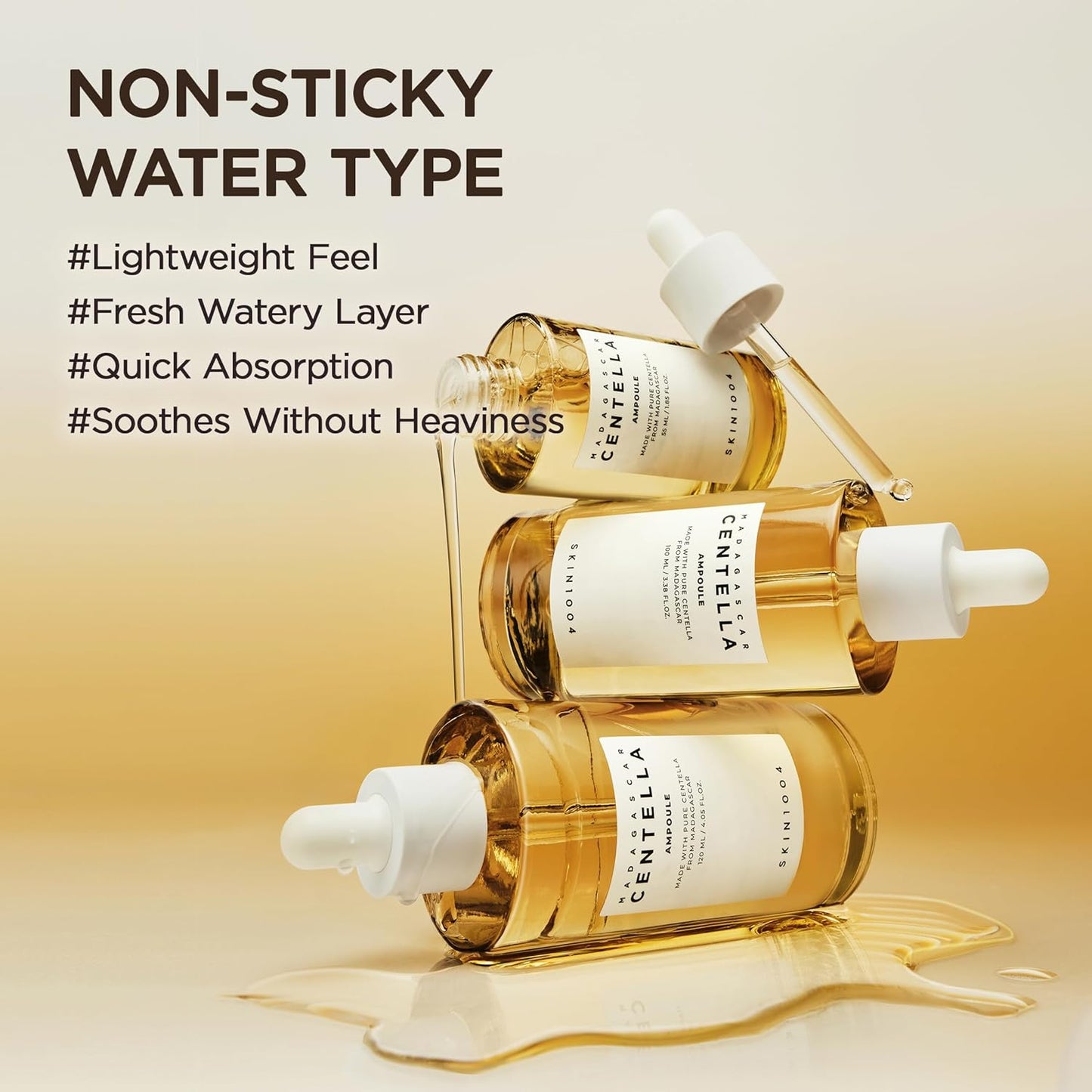 SKIN1004 Madagascar Centella Asiatica Ampoule Serum – Soothing & Hydrating Korean Facial Serum for Sensitive Skin (55ml)