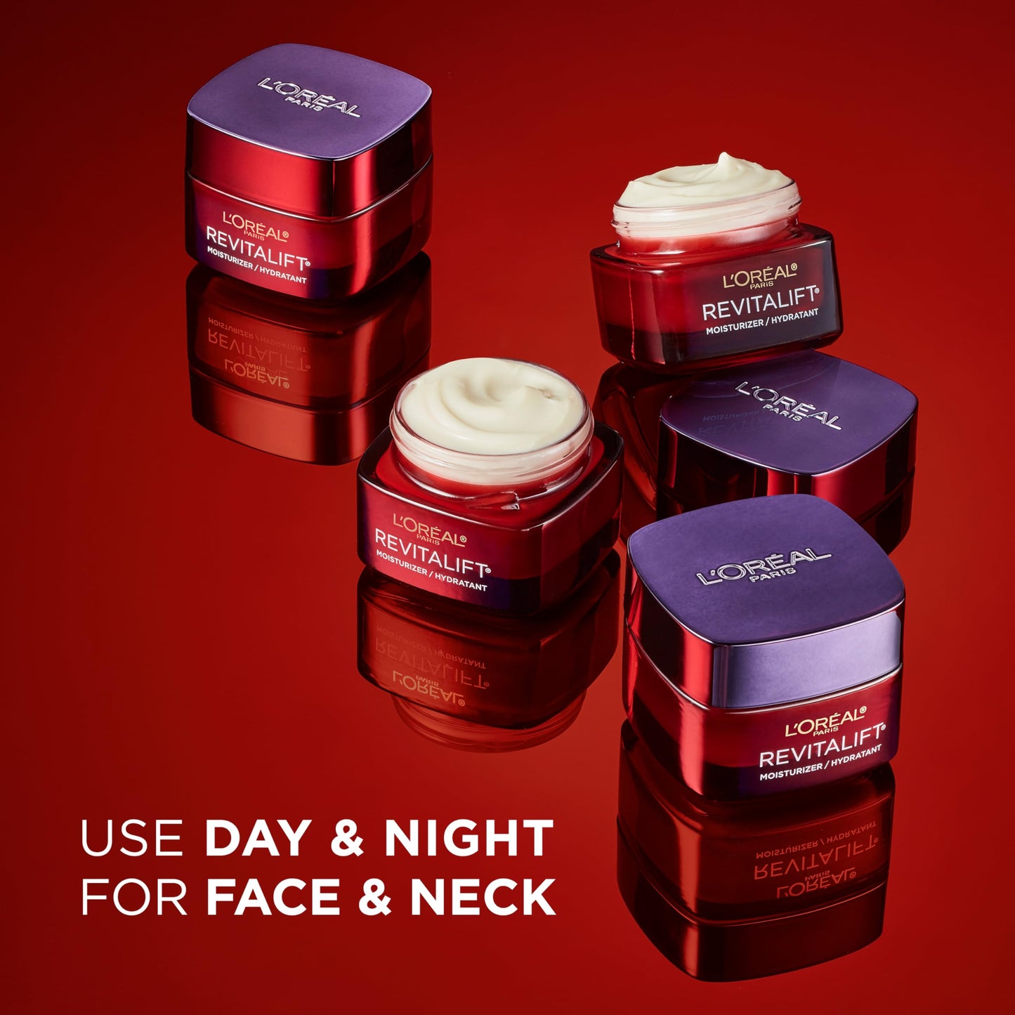 L'Oreal Paris Revitalift Triple Power Face and Neck Moisturizer, Anti Aging Face Cream with Broad Spectrum SPF 30, Pro-Retinol, Hyaluronic Acid and Vitamin C, 1 Kit