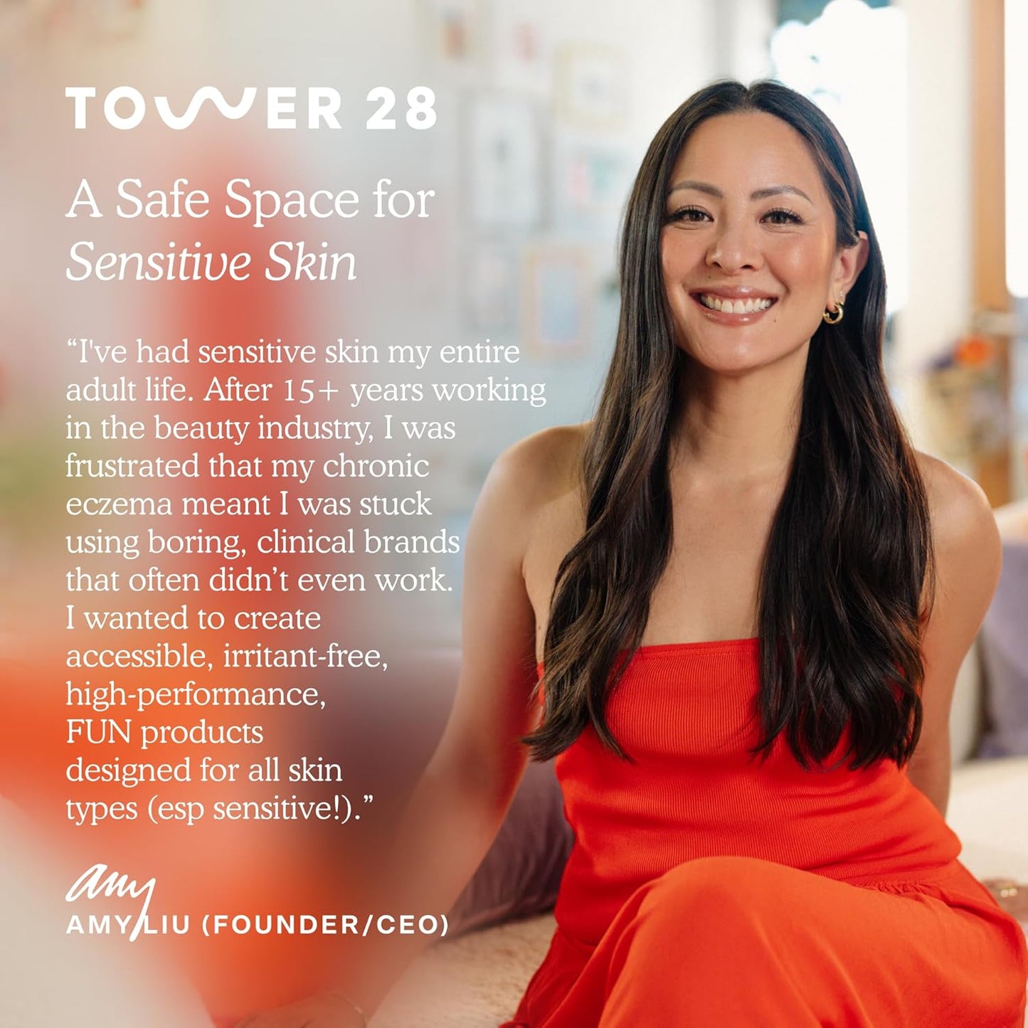 Tower 28 SOS Daily Rescue Facial Spray – Hypochlorous Acid Toner for Redness & Breakouts, 4 fl oz