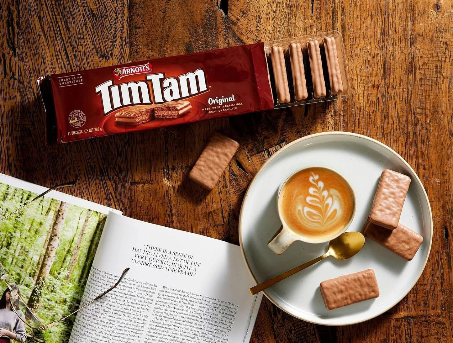 Arnotts TimTam Original Chocolate Biscuits – Imported Australian Snack 163g