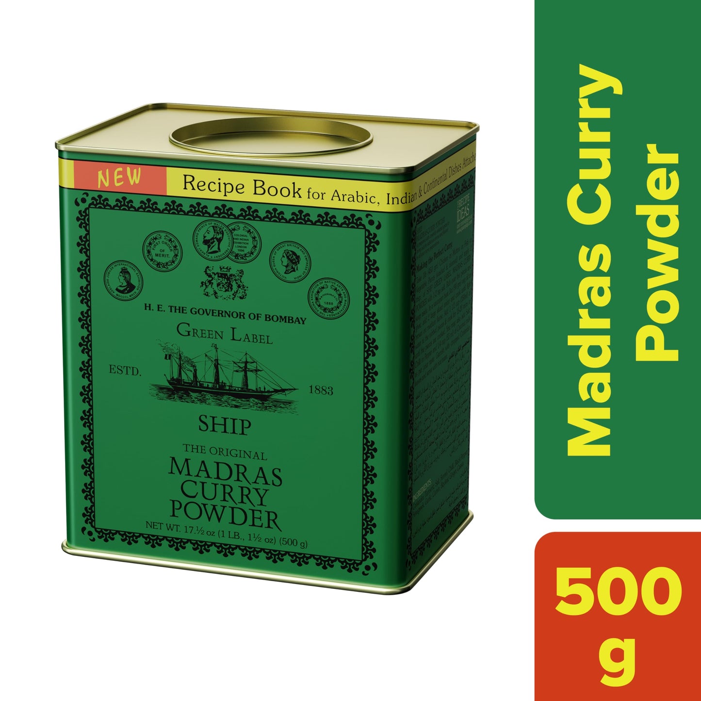 SHIP The Original Madras Curry Powder 250g | 15+ Indian Spices Blend for Veg & Non-Veg Curries | Indian Curry Masala Powder for Cooking | Sabzi Masala for Kitchen
