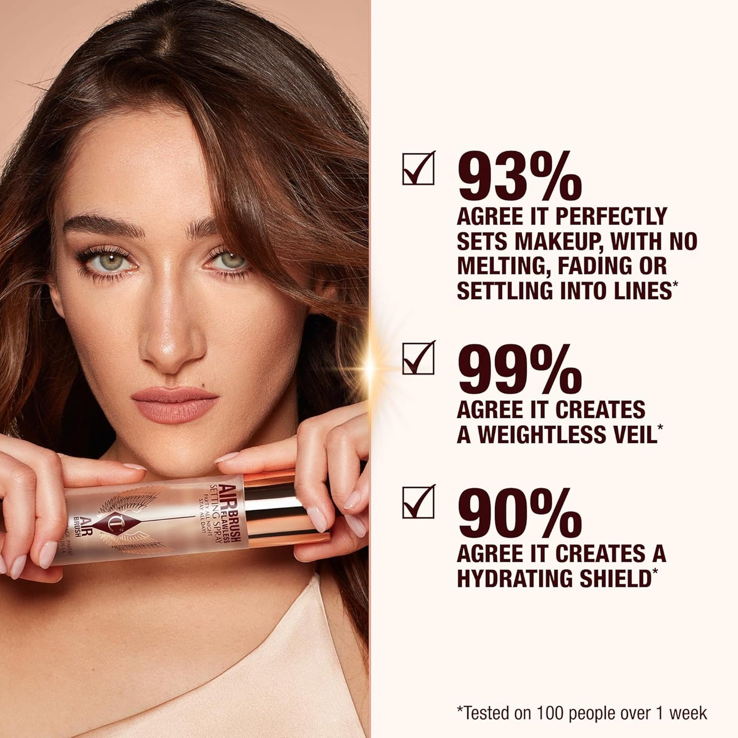 Charlotte Tilbury Airbrush Flawless Setting Spray – 16Hr Hydrating Makeup Mist