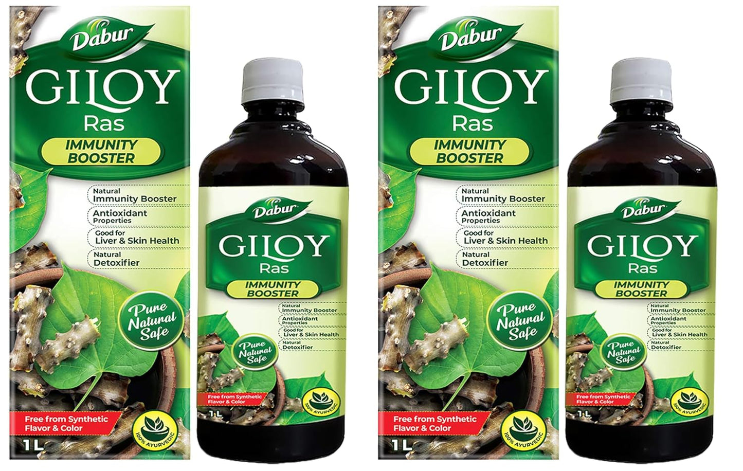 Dabur Aloe Vera Juice - 1L | Ayurvedic Health Juice For Good Skin & Hair Health | Detoxifies & Rejuvenates Skin & Body | Good For Liver & Digestive Health | Immunity Booster