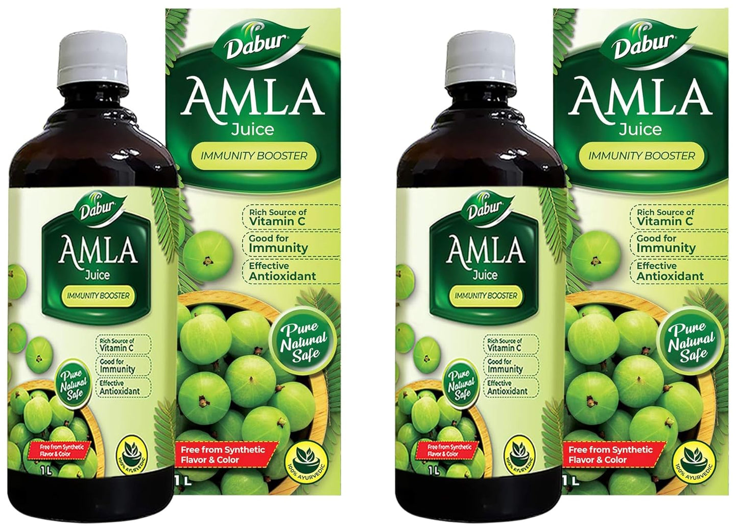 Dabur Aloe Vera Juice - 1L | Ayurvedic Health Juice For Good Skin & Hair Health | Detoxifies & Rejuvenates Skin & Body | Good For Liver & Digestive Health | Immunity Booster
