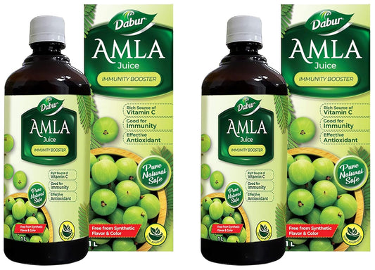 Dabur Aloe Vera Juice - 1L | Ayurvedic Health Juice For Good Skin & Hair Health | Detoxifies & Rejuvenates Skin & Body | Good For Liver & Digestive Health | Immunity Booster