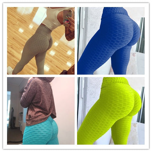 Booty Lifting Scrunch Leggings - Anti-Cellulite & No Pocket Design - LUXURY GLOW
