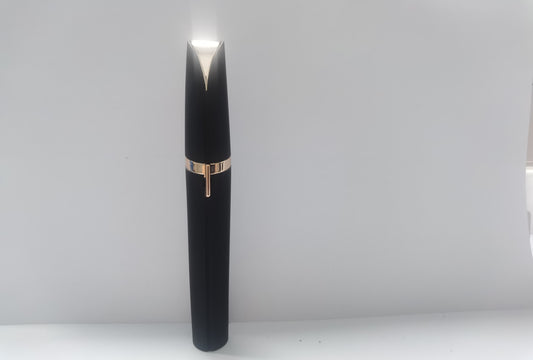 LuxuryGlow Mini Electric Eyebrow Trimmer – Painless Hair Remover with LED Light