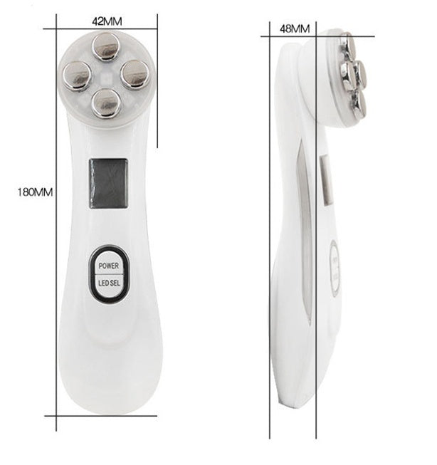 جهاز تجديد شباب الوجه LuxuryGlow EMS RF - أداة لشد البشرة ومكافحة الشيخوخة