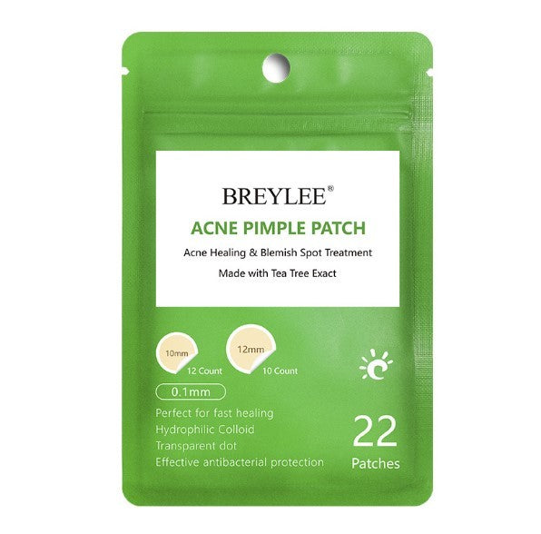 BREYLEE Ultra-Thin Tea Tree Acne Patch – Pimple Healing & Scar Care