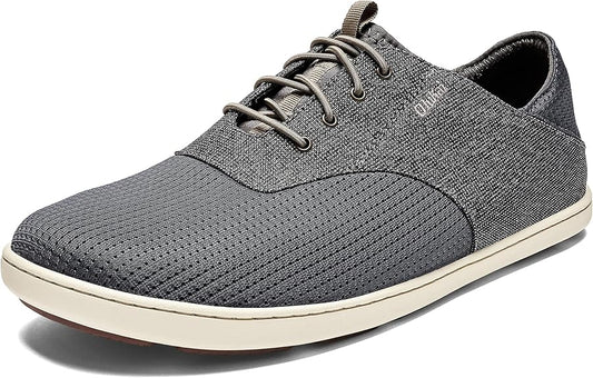 OLUKAI Nohea Moku Men’s No Tie Boat Shoes – Breathable, Quick-Dry & All-Day Comfort