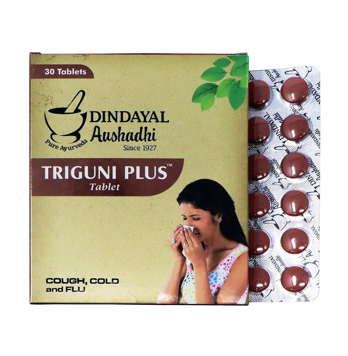 Dindayal Aushadhi Triguni Plus (Pack of 2) 60 Tab