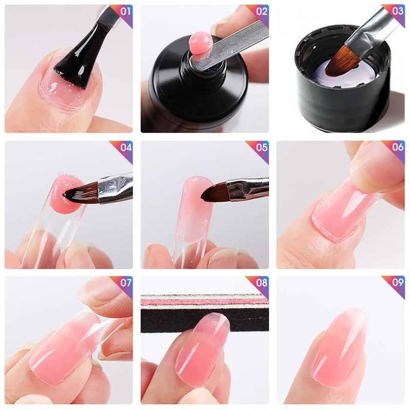 ROSALIND Multi-Color Builder Nail Gel – 15ml Solid Extension Gel for Nail Art