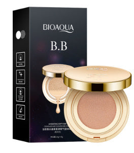 BIOAQUA  Air Cushion BB Cream – 3-in-1 Concealer, Moisturizer & Foundation