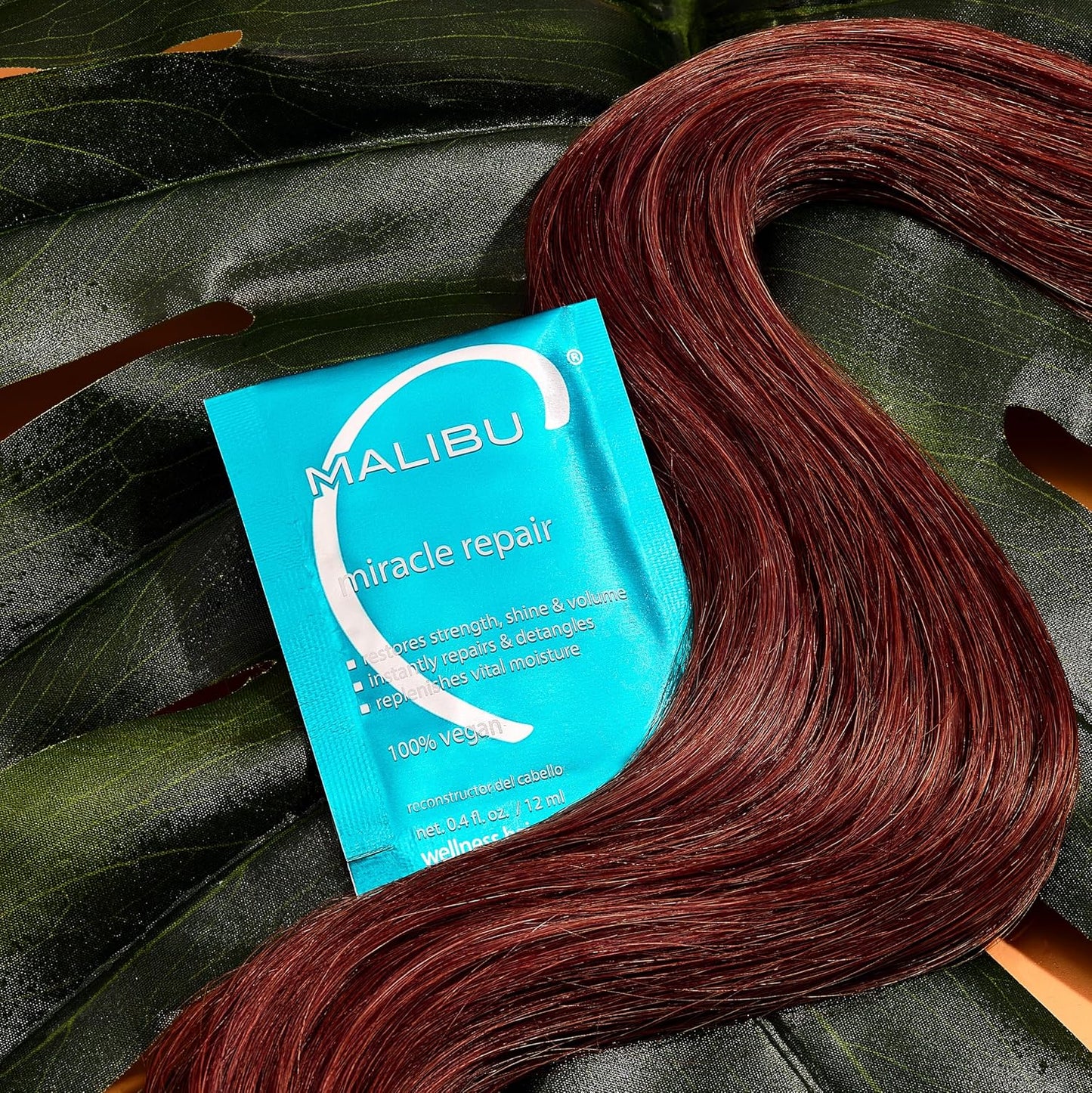 Malibu C Miracle Repair Hair Reconstructor – Protein Treatment with Flax Protein & Vitamin B5 for Damaged, Chemically-Treated Hair