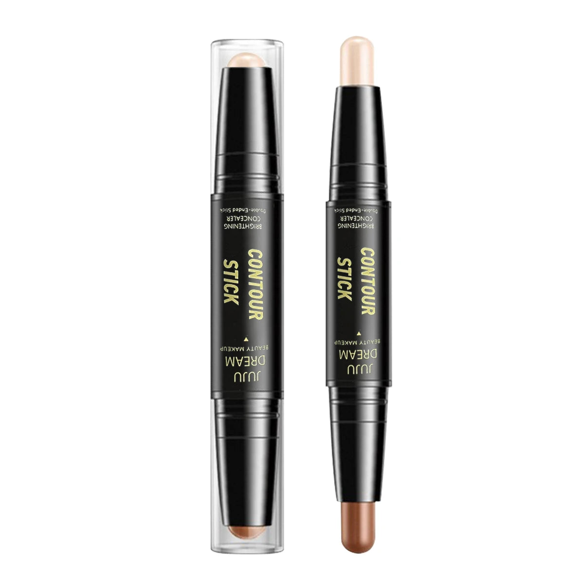JUJU Dream Barra de contorno y corrector de doble punta: corrector de ojeras de larga duración