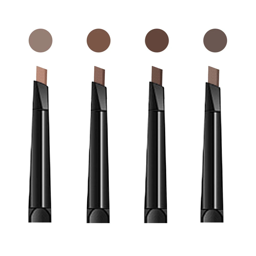 Lápiz de cejas impermeable de doble punta LuxuryGlow: preciso, duradero y resistente a las manchas.