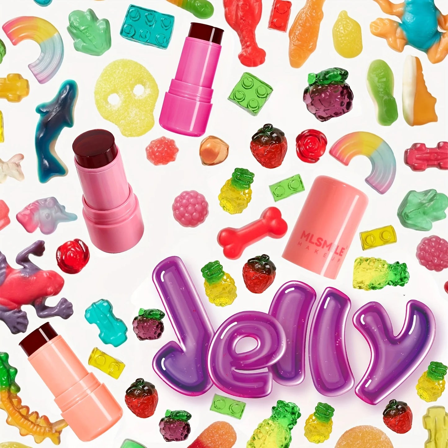 MLSMILE Jelly Blush &amp; Lip Tint Stick: ligero, duradero y con un brillo natural