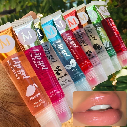 LuxuryGlow 6pcs Hydrating Lip Oil Gloss Set – Moisturizing, Plumping & Long-Lasting