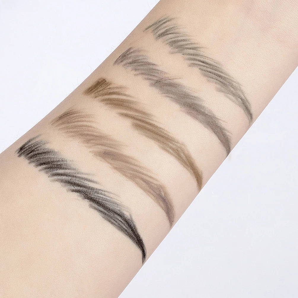 Lápiz de cejas impermeable de doble punta LuxuryGlow: preciso, duradero y resistente a las manchas.