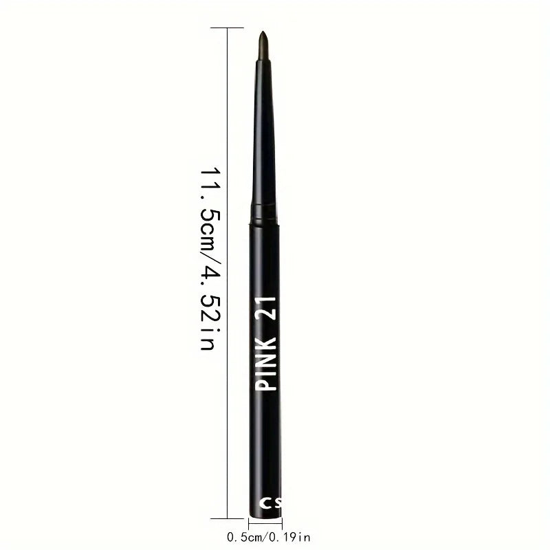 LuxuryGlow 10PCS Twist-Up Eyeliner Pencil Set – Smudge-Proof, Long-Lasting, Easy-Glide
