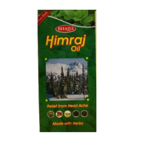 Bhajja Himraj Oil 50ml – Ayurvedic Hair Growth & Scalp Care Oil - LUXURY GLOW