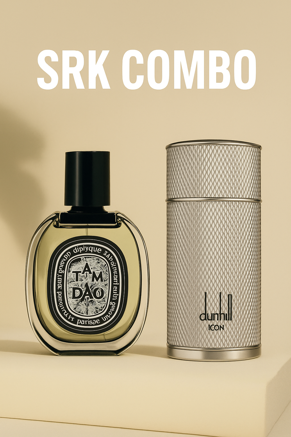 Buy SRK Inspired Perfume Combo – Diptyque Tam Dao 75ml & Dunhill Icon 100ml (Original Celebrity Favorite Fragrance )