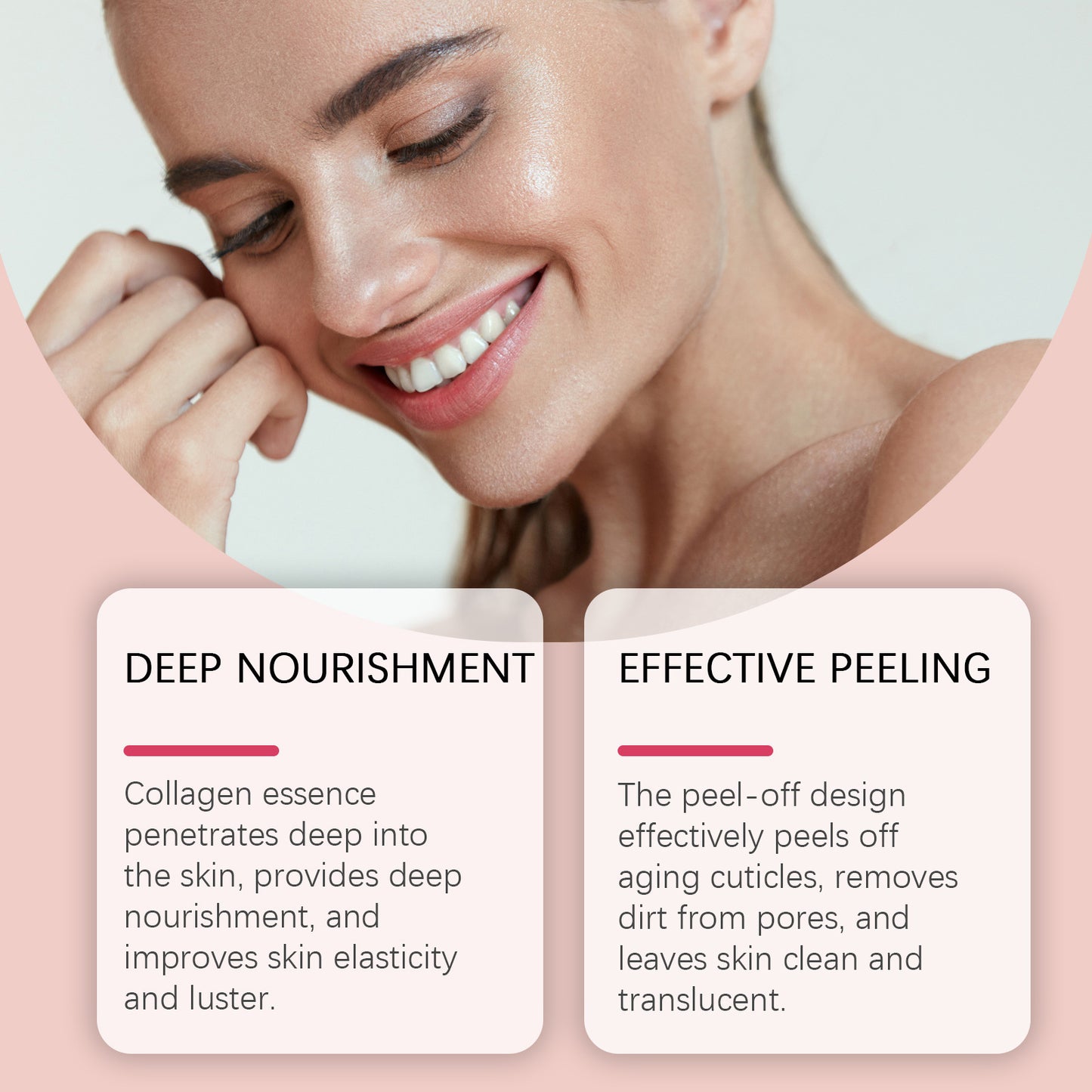 eelhoe Collagen Overnight Peel‑Off Mask Set – Korean Night‑Wrap for Deep Hydration, Brightening & Firming