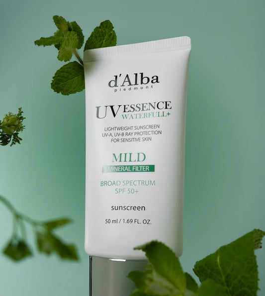 Protector solar suave con trufa blanca d'Alba Waterfull SPF 50+: ligero, vegano y con protección UV