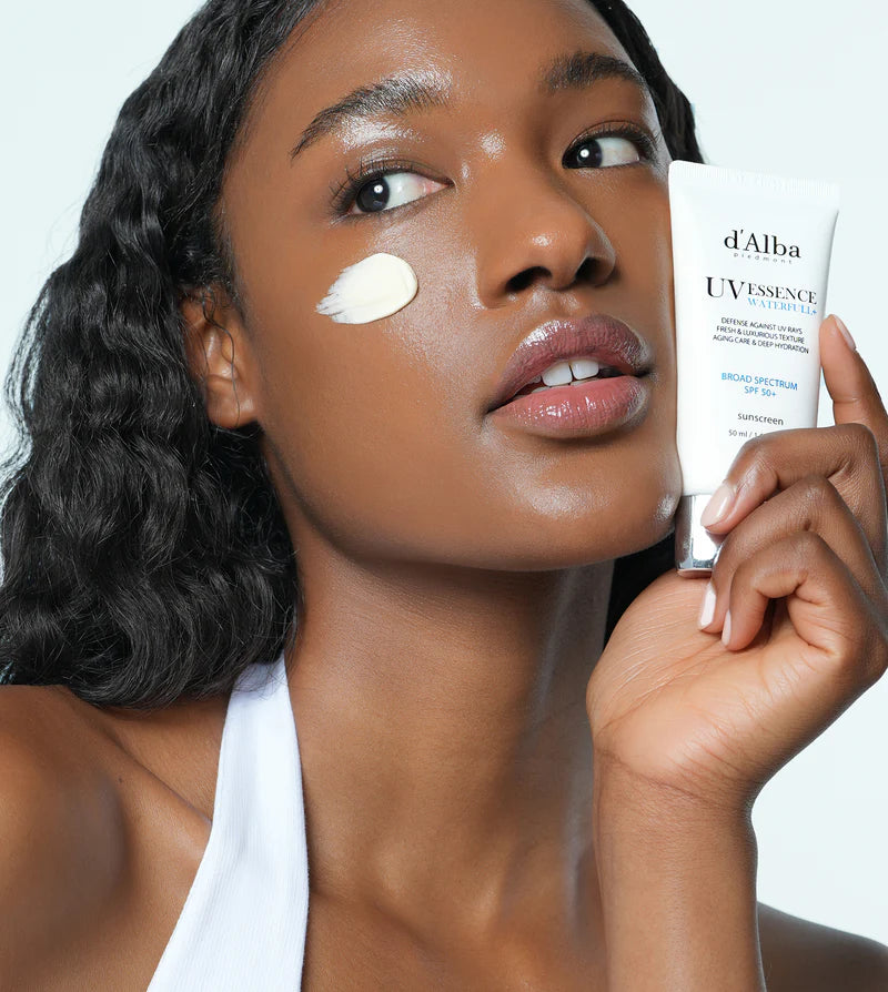 d’Alba White Truffle Essence Sunscreen SPF 50+ | Hydrating, Anti-Aging & Glowy Base
